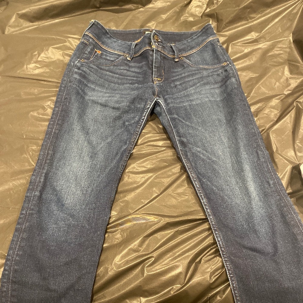 Hudson straight ankle jeans